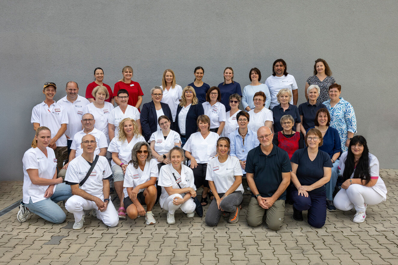 Teamfoto Sozialstation Augsburg-Lechhausen
